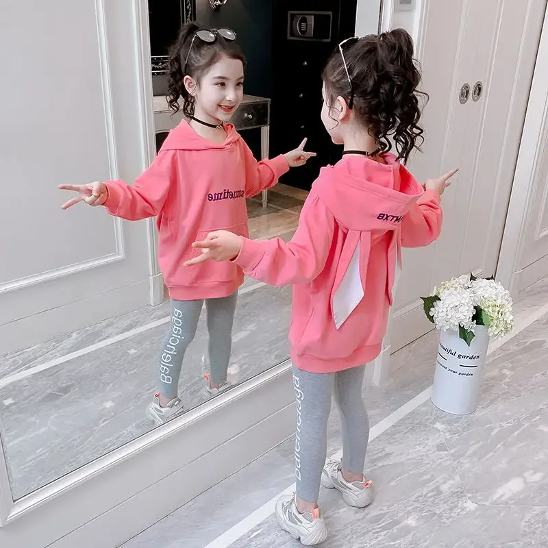 Girls Clothes Set 2 7 8 10 11 12Y Spring Autumn Jacket + Trousers Pants 2 PCS Children Clothing for Girl Teen Kids Girls Clothes