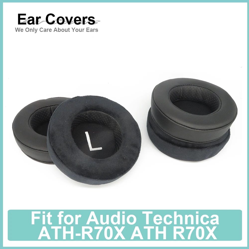 Earpads For Audio Technica ATH-R70X ATH R70X Headphone Earcushions Protein Velour Pads Memory Foam Ear Pads