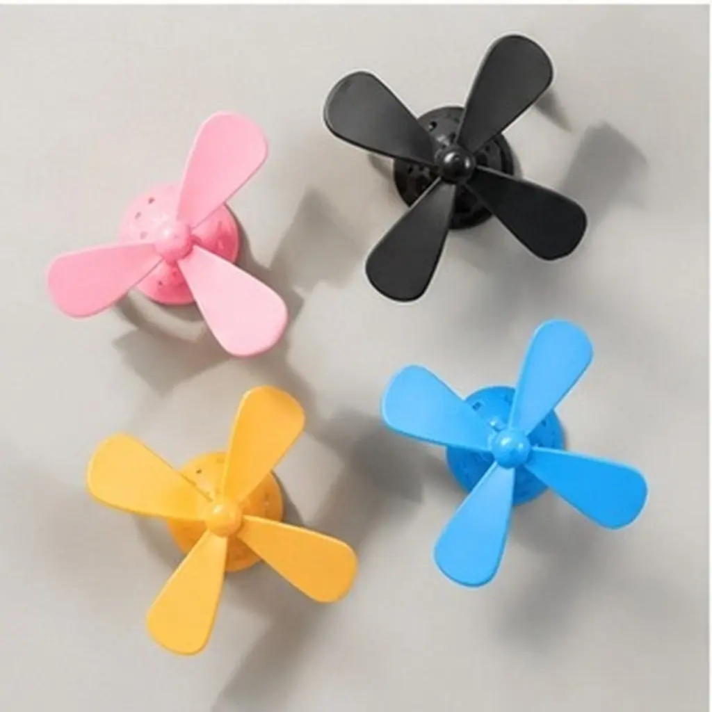 8Pcs Dragonfly Decor Self Adhesive Propeller Spinning Bike Scooter Topper Novelty Motorbike Funny Biker Accessory