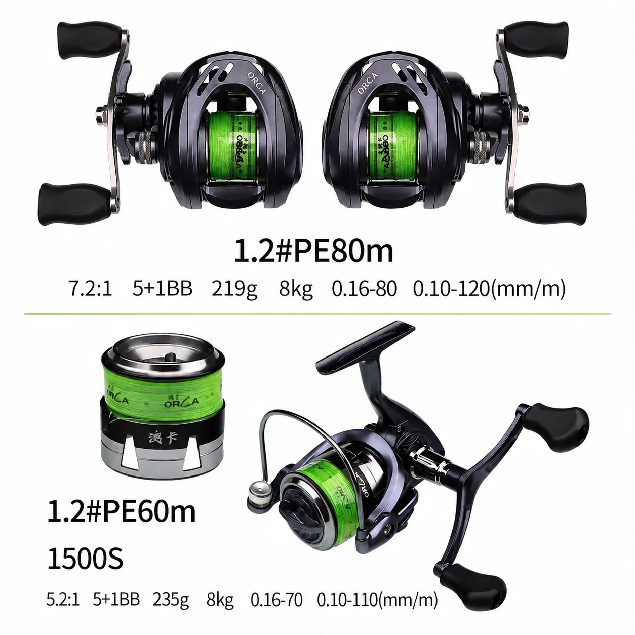 FISHINGFANS ORCA 5' 5'6'' 6' UL Solid Tip Ultraleichte Power 1-5g Empfindliche Crappie Fluss Süßwasser Carbon Blank Angelrute – Detail 12