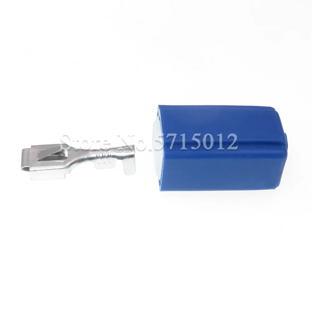 1 Hole 6.3 Series Automotive Heavy Current Ceramic Lamp Holder Wire Socket H1 Lamp-socket Car Wiring Terminal Connector H1-2A