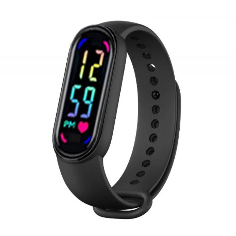 Nuovo orologio LED studente bambini sport Touch Cartoon orologio elettronico ragazze bambino ragazzi e ragazza giocattoli regali