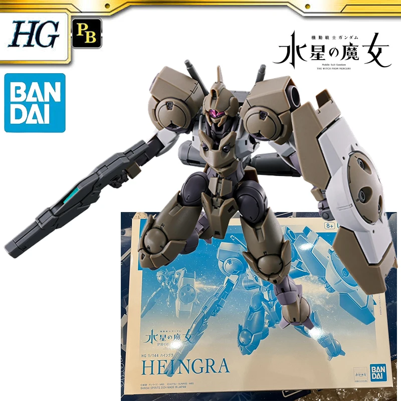 In Stock BANDAI PB Limited Mobile Suit Gundam: The Witch From Mercury HG 1/144 CCP-068 Heingra Anime Action Figures Assembly Toy