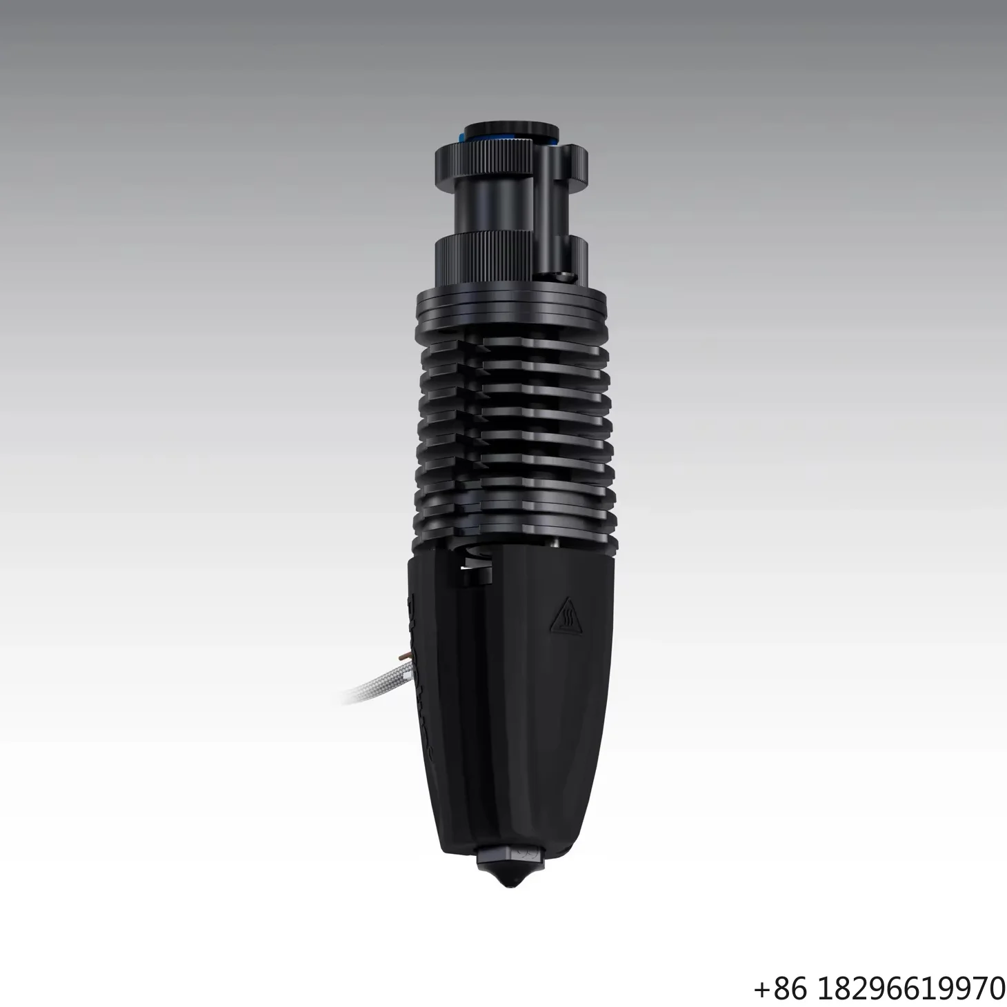 Phaetus Rapido 2F UHF Hotend Black 1.75mm High Flow All Metal Hotend for Voron CoreXY 3D Printer High Temp Printing