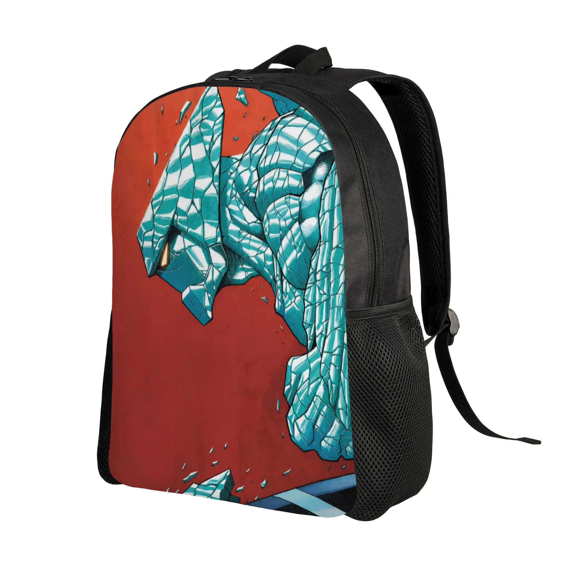 Back to school season Ben10 Diamondhead Alien Art Print Backpack  Male Lady Dual-Use Backpack