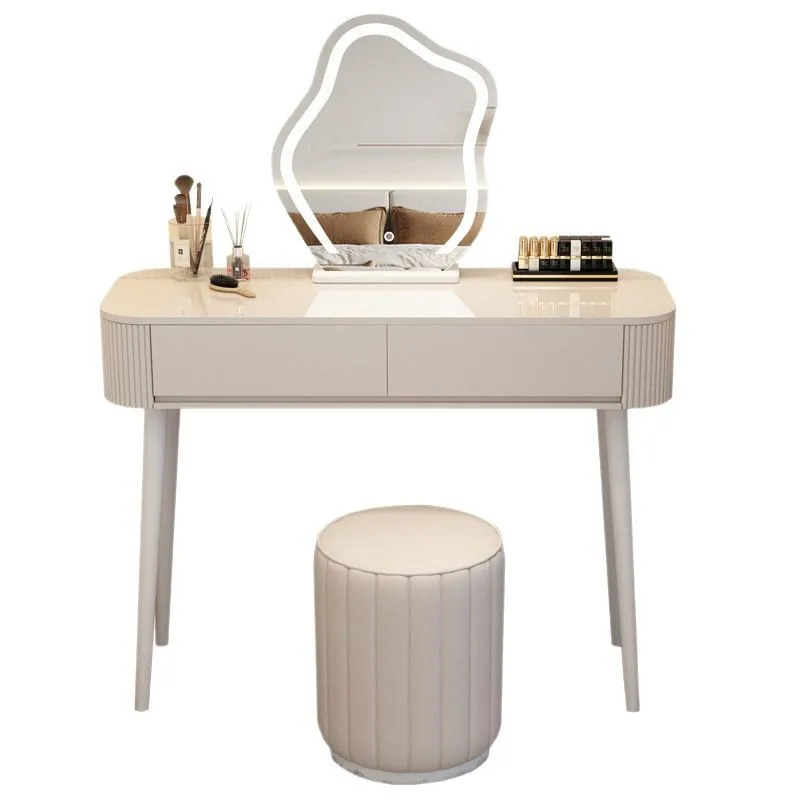 

Cream wind, dresser, small apartment, bedroom, modern, simple