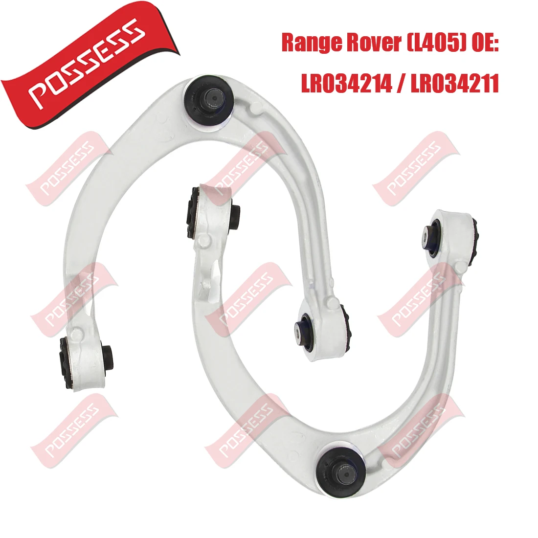 A Pair of Front Upper Suspension U-Type Control Arm For Land Rover Range Rover L405 L494 Discoverer 5 L462