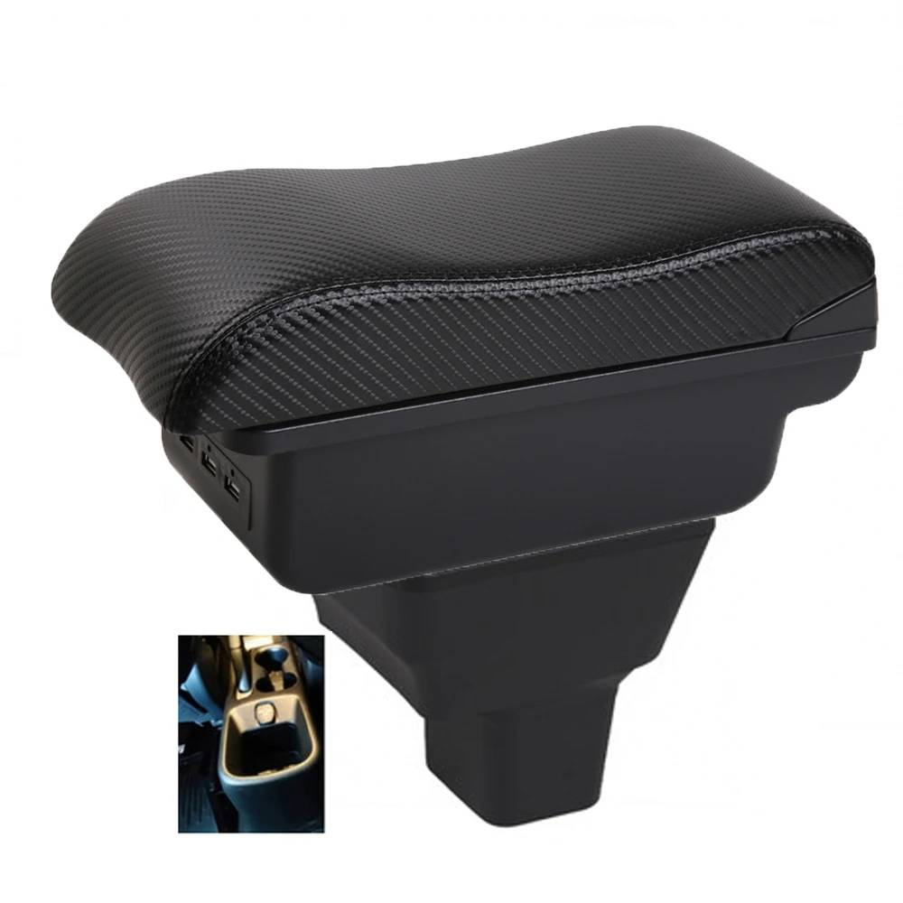 Car Nissan Kicks Armrest box central console storage case driver elbow support rest arm