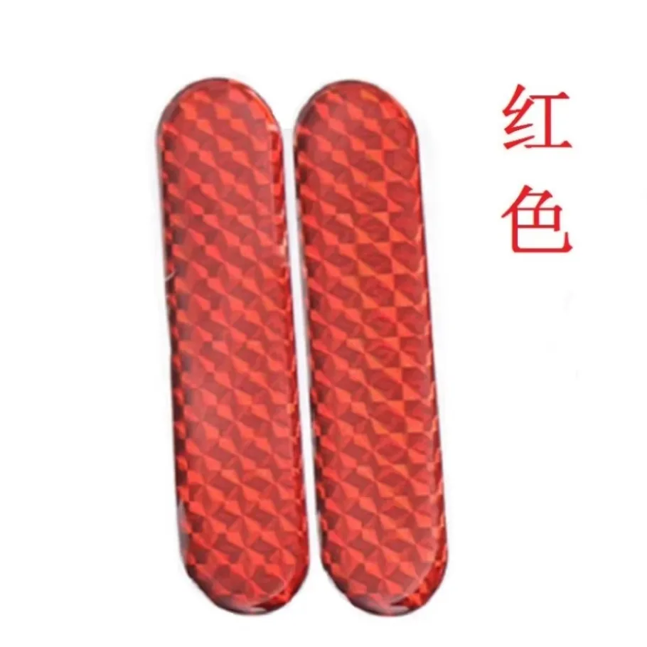 2x Sign Night Lamp Decal Alarm Warning Tape Door Sticker Safety Mark Car Reflective Strips Safety Anti-collision Warning Tape