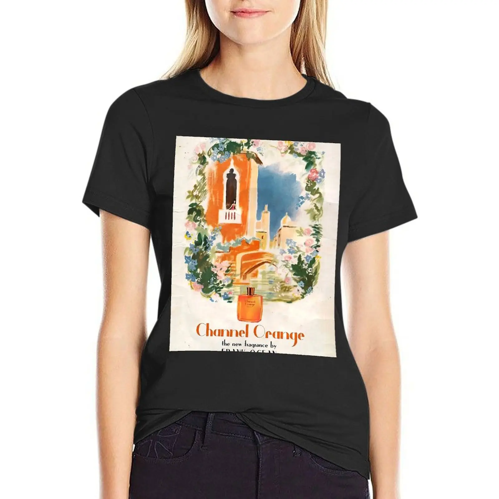 

Channel Orange Vintage T-Shirt lady clothes cute tops t-shirts for Women pack