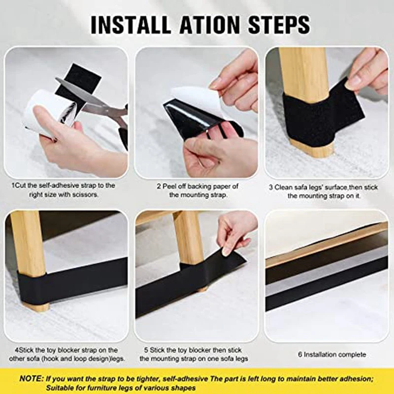 Toy Blocker For Couch Under Sofa Toy Blocker Stop Things From Going Under Couch Sofa Bed And Furniture Easy To Install