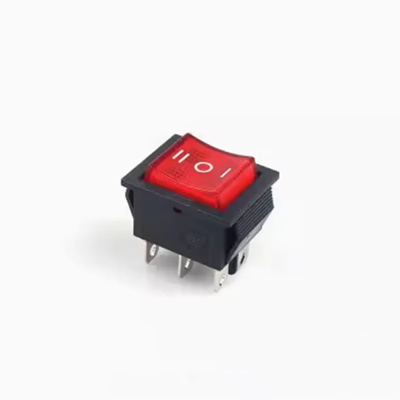 Kcd4 30a 250V Wipp schalter 25x31mm Ein-Aus Ein-Aus-Ein 6-polig mit leichtem Netzschalter – Detail 3