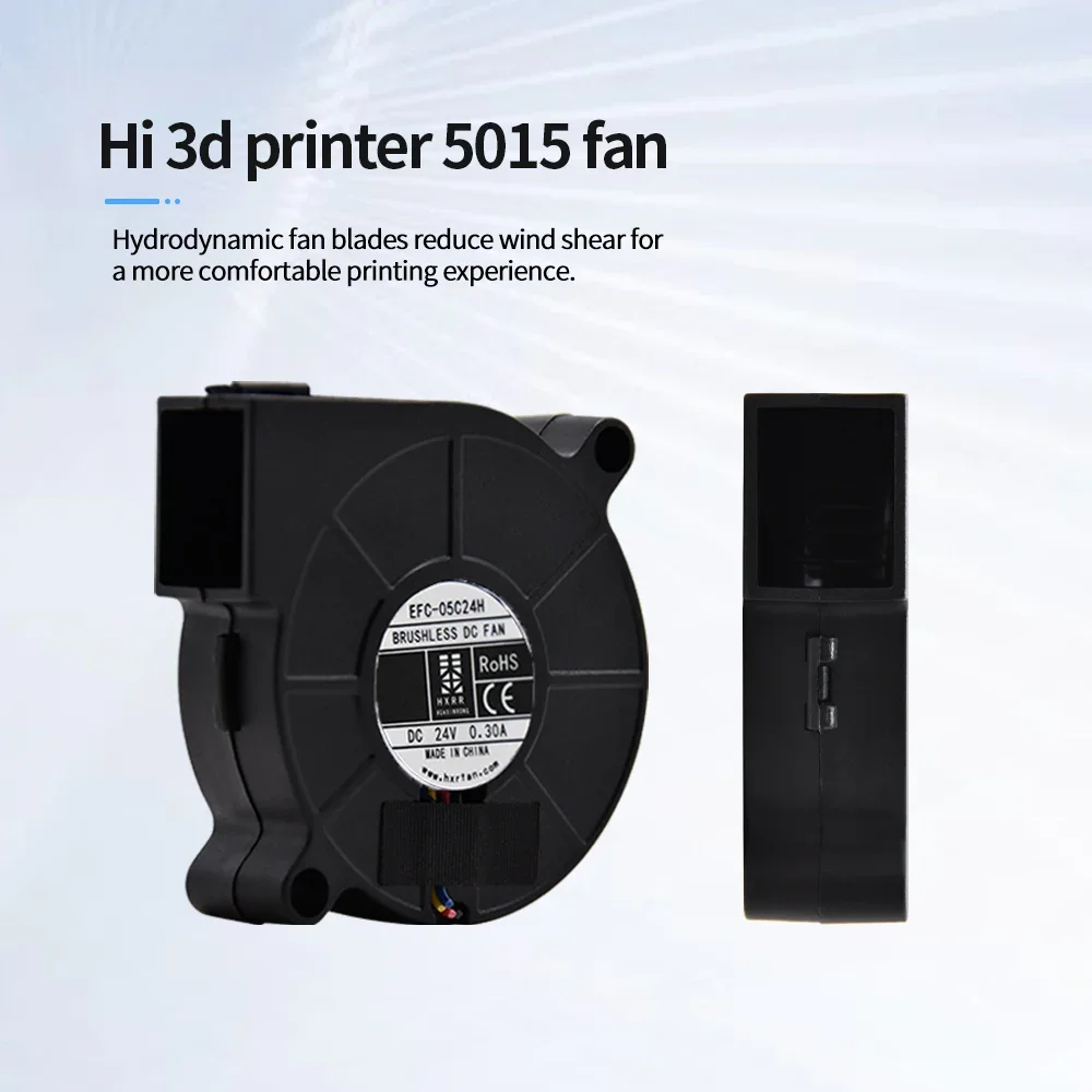 

Творчество 5015, турбовентилятор, вентилятор для 3D-принтера HI, низкий уровень шума, плавная работа, охлаждающий вентилятор, детали 3D-принтера