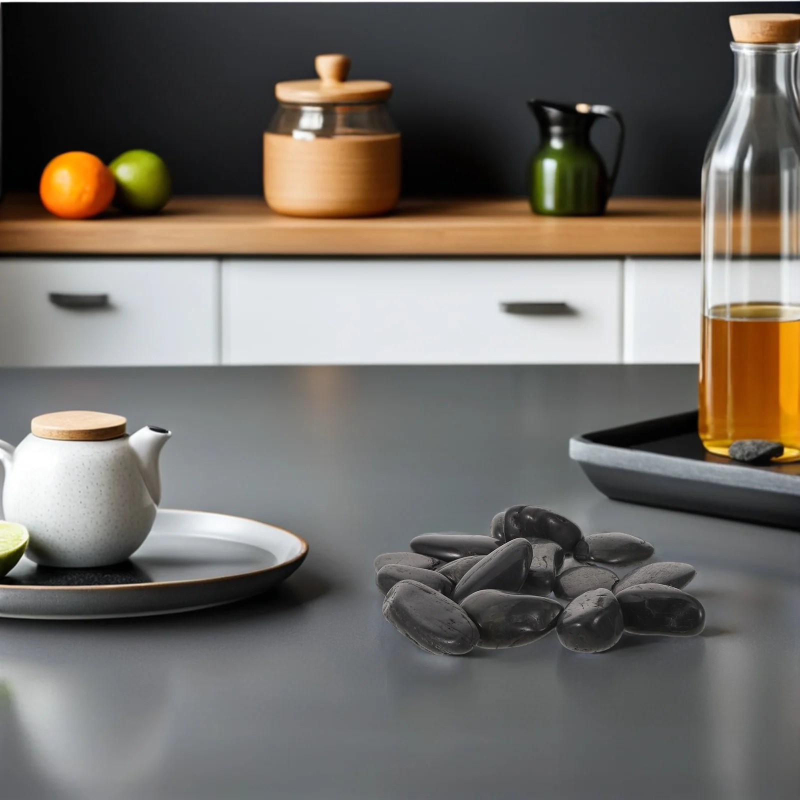 

1Set Cooking Stones Heat Resistant Natural for Steak Grilling Soup Food Heating Decorative Garden Stones