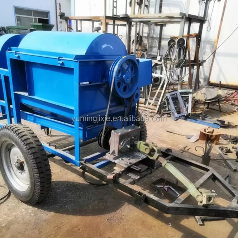 2025Factory Wholesale High Efficiency Maize Sheller Thresher Used Corn Thresher Machine Maize Sheller With Diesel Engine