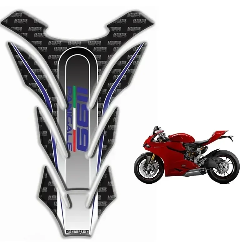 

Для мотоцикла DUCATI 1199 защита бака двигателя 3D гелевая наклейка-C