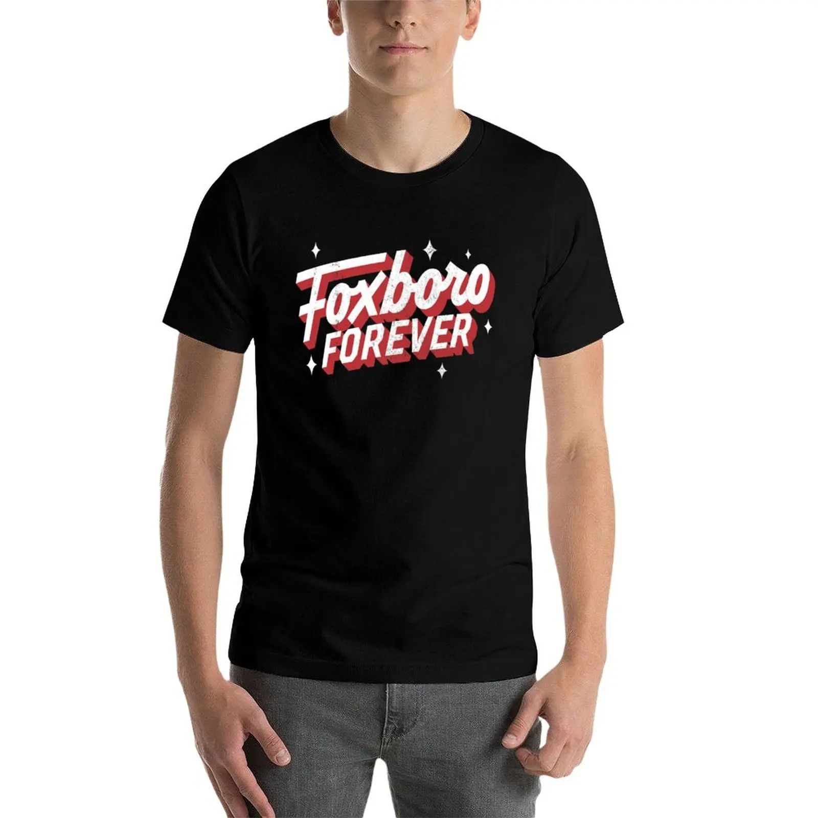 Foxboro Forever T-Shirt pot anime rzeczy letnie ubrania szybkoschnąca odzież męska plus size