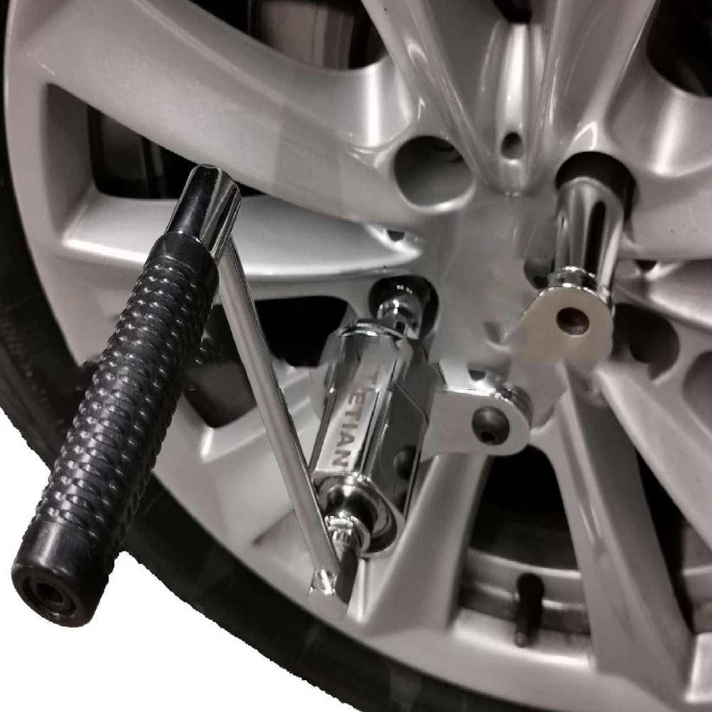 

Automotive Wrench 17 19 21MM Socket Car Torque Wrench Professional Tool Kit Suitable For SUVs Tightening Bolts Alloy Steel