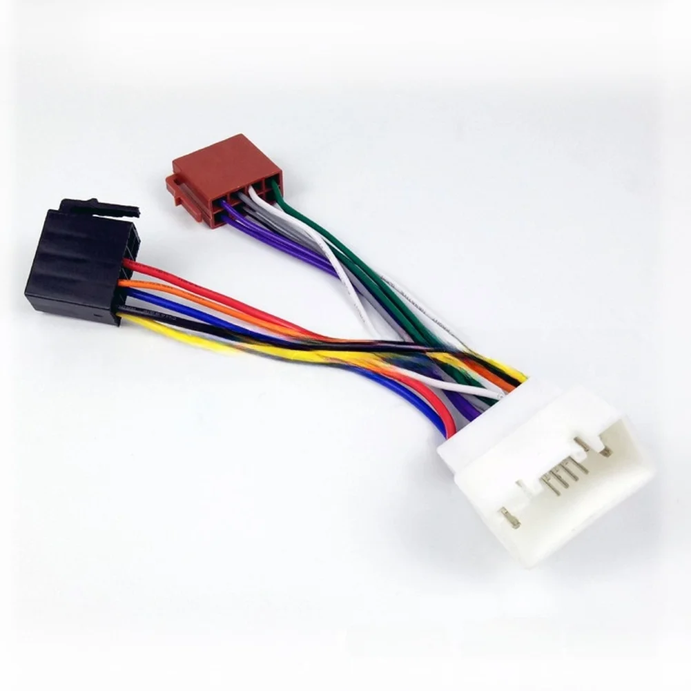 For Mitsubishi-Specific Car Stereo Wiring Harness for Lancer and Models 12V Audio Connector for ISO Radio Installation