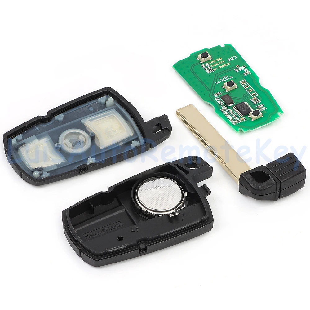 

Умный дистанционный автомобильный брелок 315LP 315 МГц 433 МГц 868 МГц ID46 чип для BMW CAS3 System X5 X6 Z4 1 3 5 6 7 серии E90 E91 E92 E60