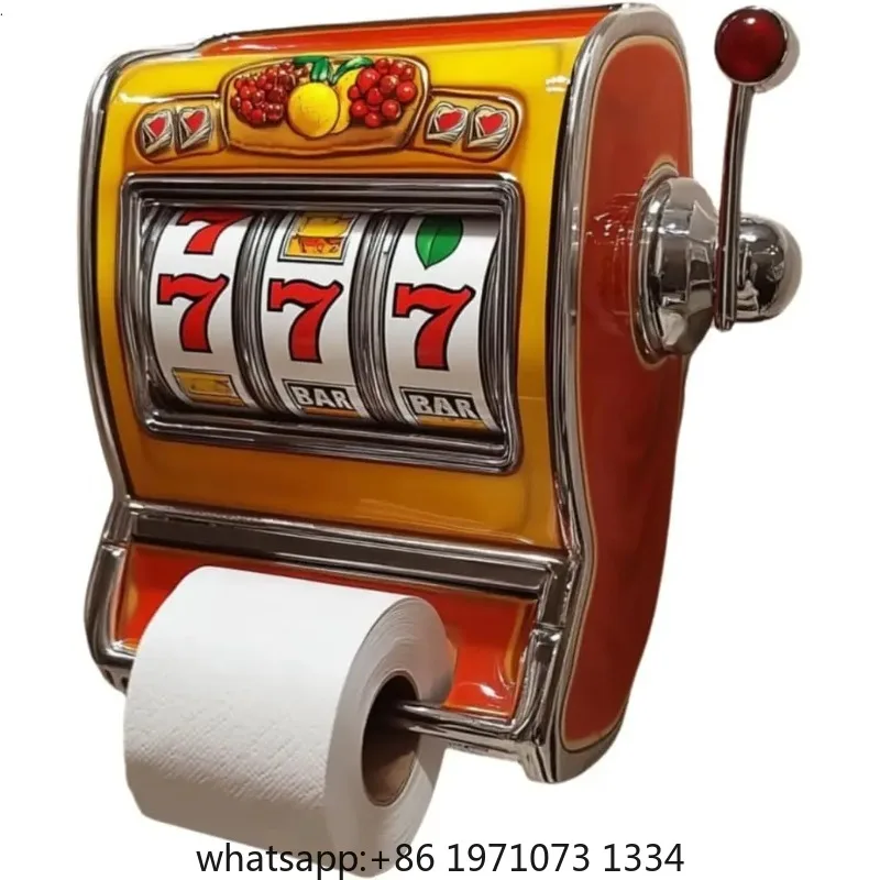 Funny Novelty Paper Rolls Dispenser,Game Themed Hilarious Tissue Storage Rack