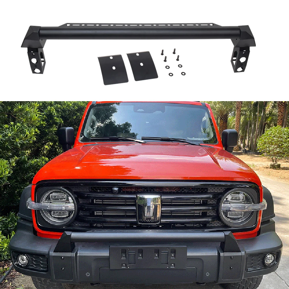 

Car Front Bumper Light Bracket Modified Off-road Spotlight Small Bumper Cowrail Bumper For Tank 300 2022 2023 2024 Accessories