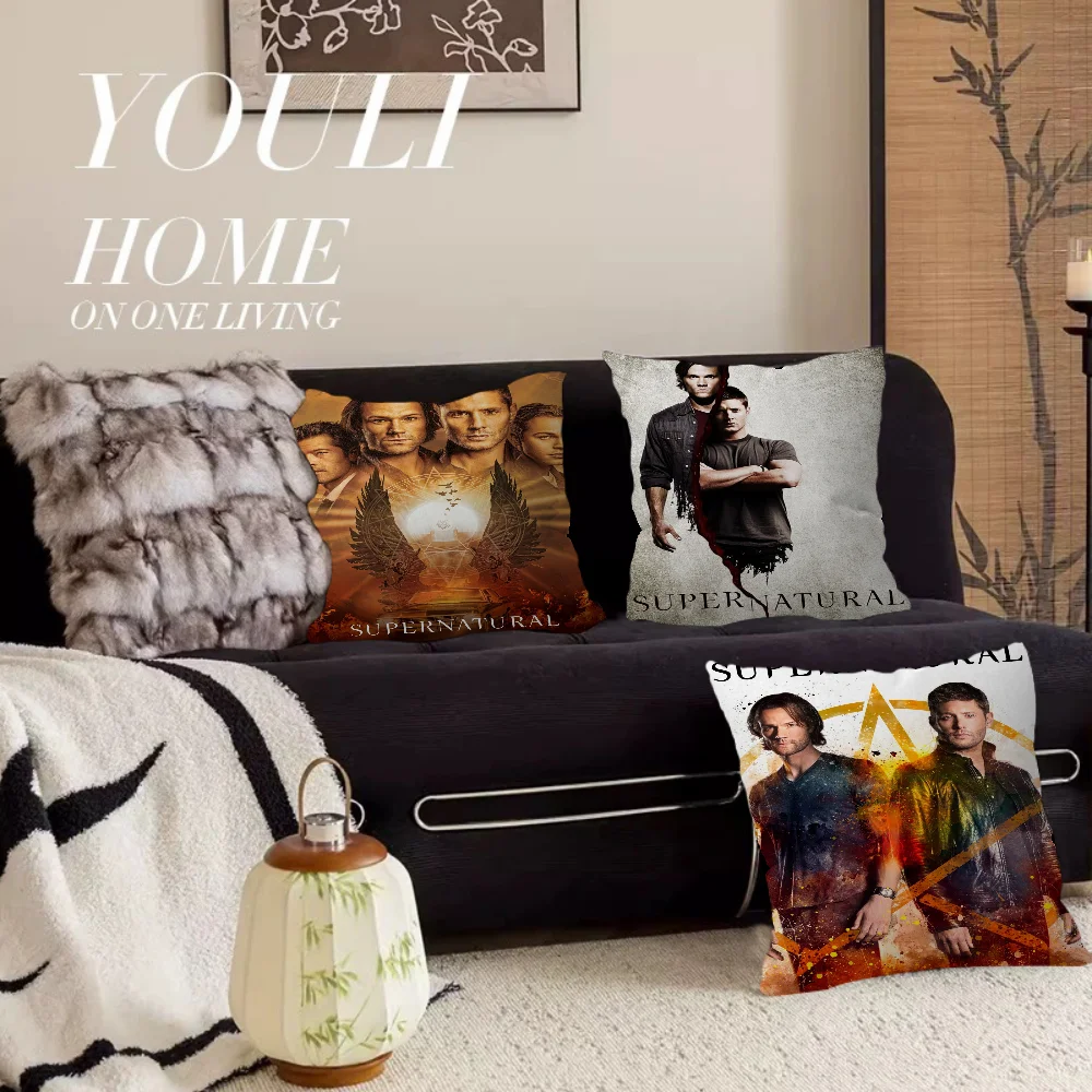 تلفزيون S-سلسلة خارقة للطبيعة وسادة هدية ديكور مكتب المنزل غرفة نوم أريكة غطاء وسادة السيارة 45x45