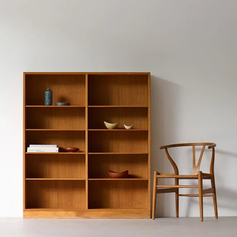 

Книжный шкаф Вишневый шкафчик для хранения из тикового дерева, шкаф для столовых приборов, мебель