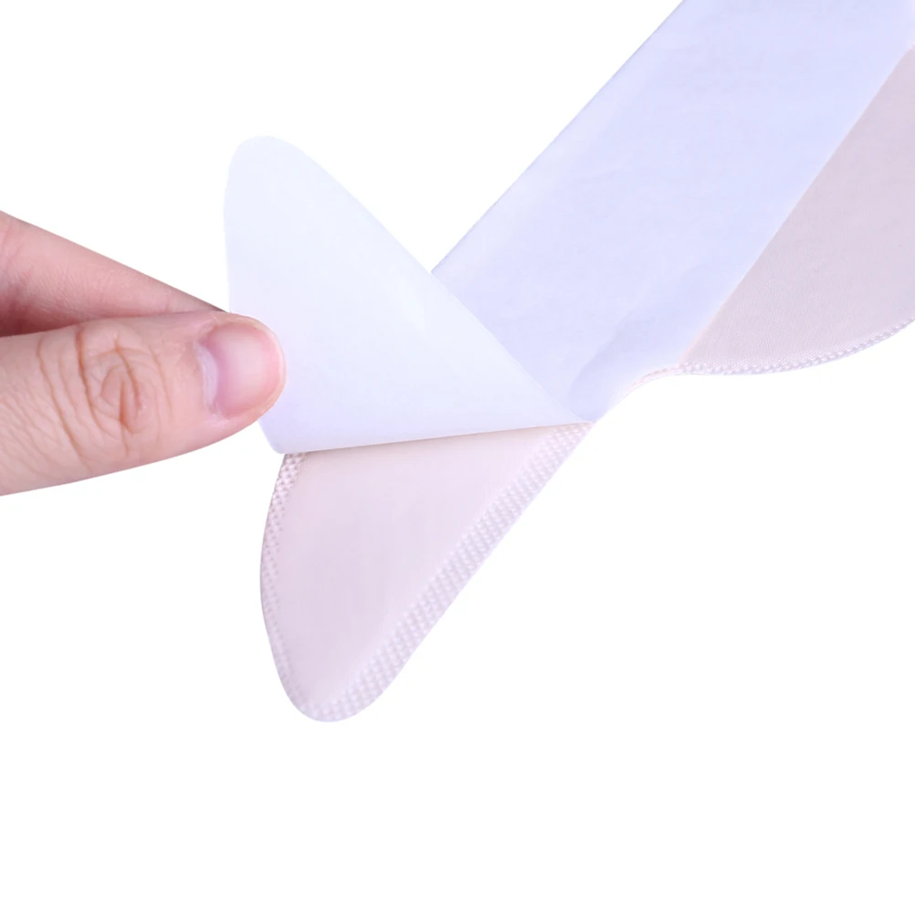 

10Pcs Disposable Neck Sweat Pads Self-Adhesive Collar Sweat Absorbing Pads Breathable Skin-Friendly Strong Adhesive