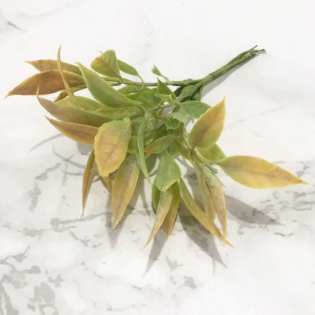 New 6 piece mini artificial plant artificial flower pineapple handmade DIY scrapbook wreath fake plant decoration