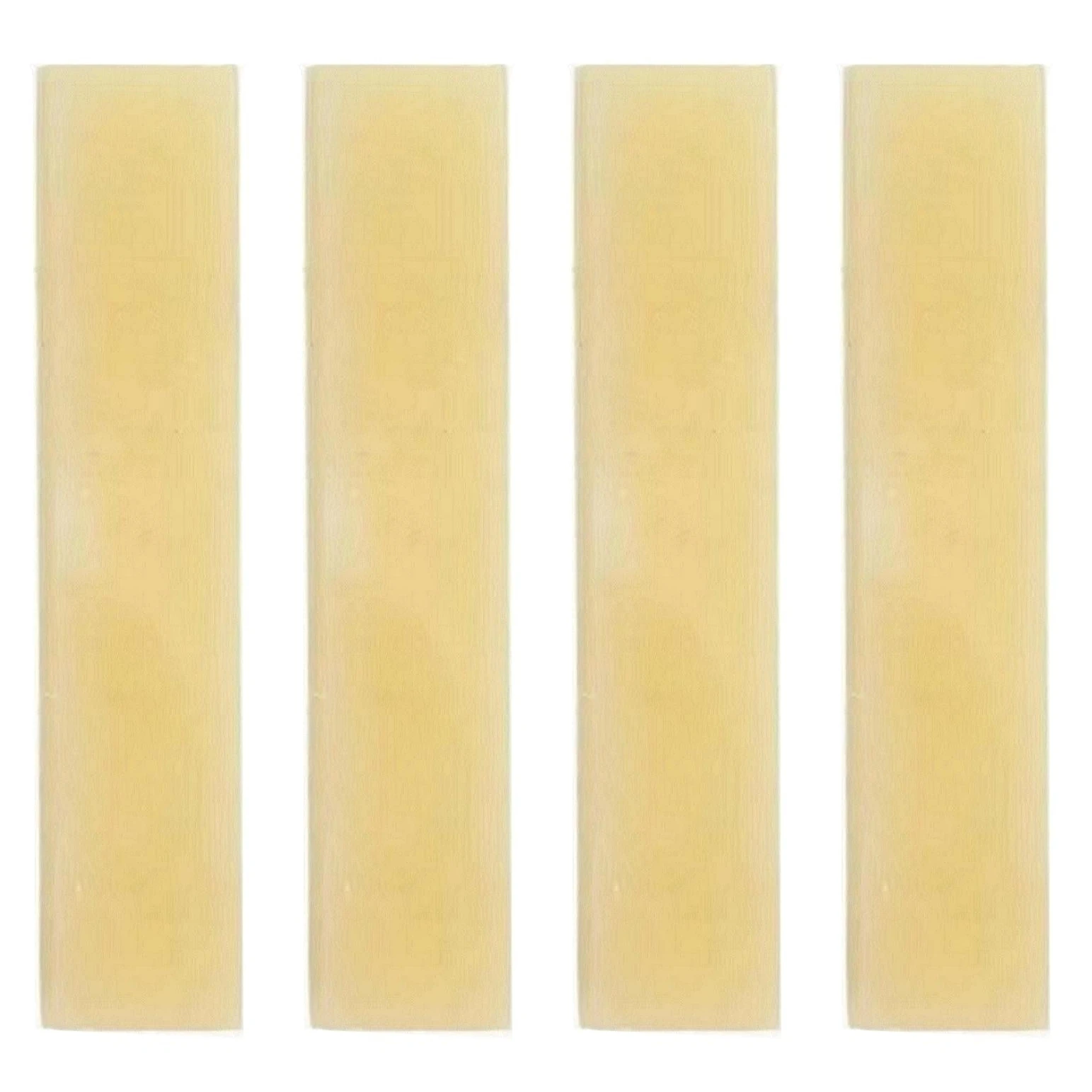 4X Unbleached Bone Knife Handle Scale 105x24x4mm Luthier