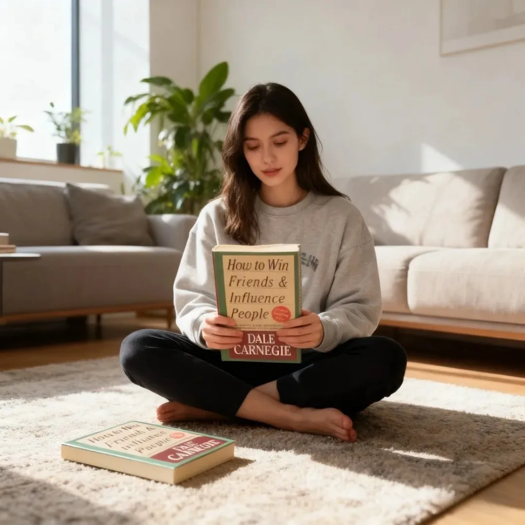 

Как выиграть друзьям и влияют, люди Дейла Карнеги, навыки межпосональной связи, книга для чтения «Самоулучшение»