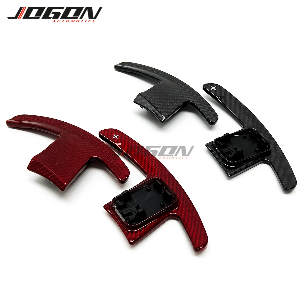 Real Carbon Fiber Paddle Shifter For MINI Cooper F56 F55 F54 F57 F60 One Clubman Countryman Steering Wheel Interior Trim 2PCS