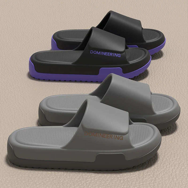 Herren Outdoor-Sandalen Strand-Freizeitschuhe Neue Sommer-Hausschuhe Indoor Weiche Dicksohlige Hauspantoffeln Herren-Flip-Flops Herrenschuhe – Detail 6