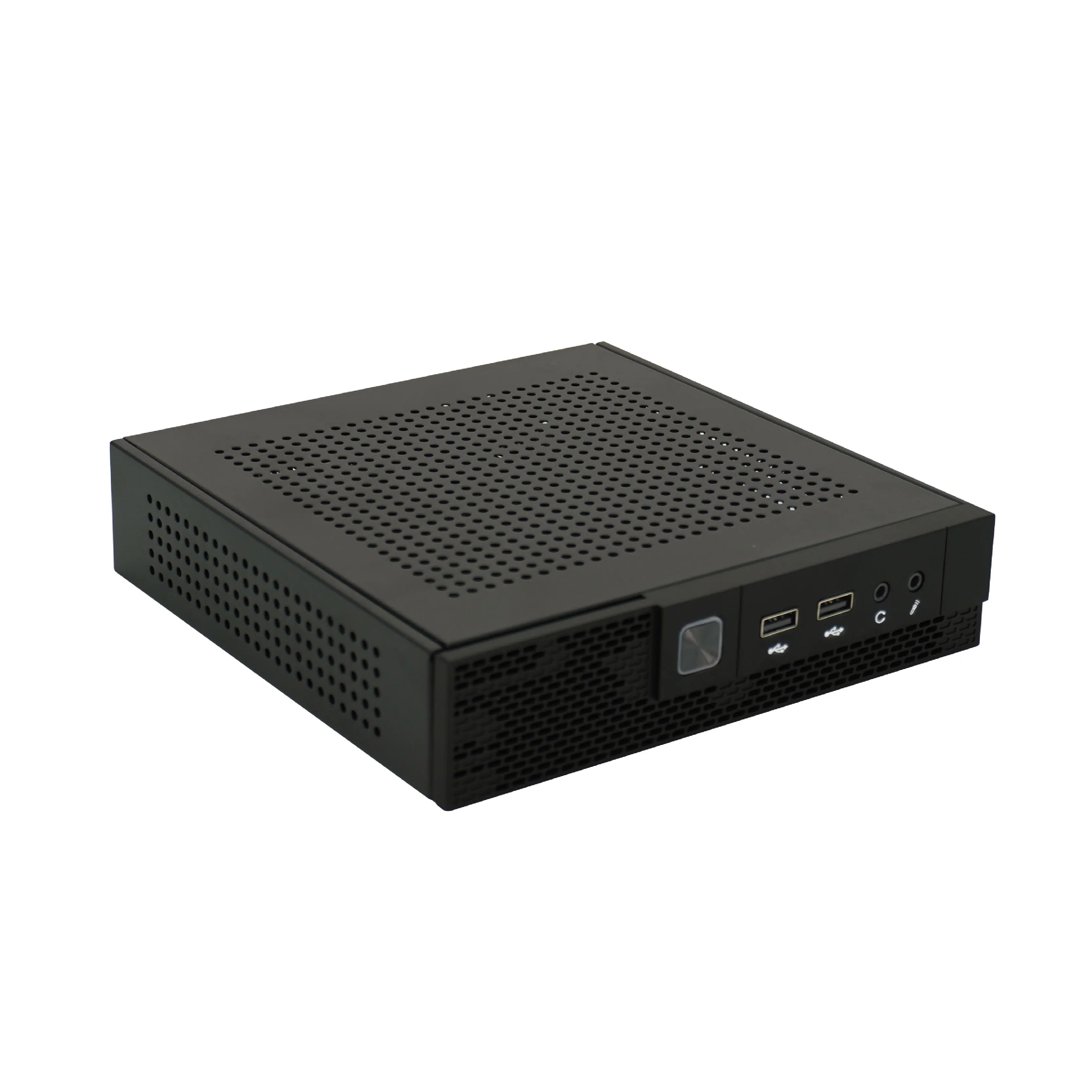 14th 100U 120U 150U desktop mini pc with 1*COM 1*LAN 6*USB VGA+HD dual display 14th desktop computer for home and business