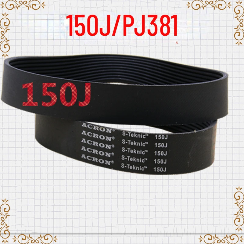 Rubber Multi Groove Belt Meat Slicer 150J/PJ381 Computer Flat Knitting Machine Accessories Belt Treadmill Fat Throwing Machine