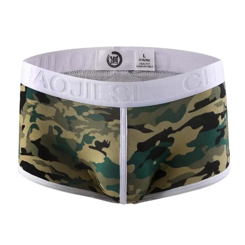 

Boys underpants Men's underpants boxers summer youth personality short shorts breathable boys boxers low trousers