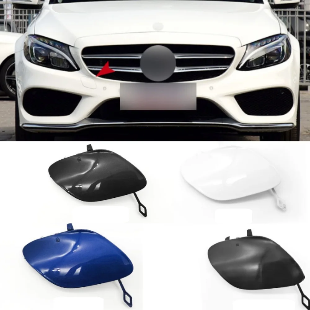 

Front Bumper Tow Eye Hook Cover Cap A2058850724 for Mercedes-Benz C-Class Class W205 C200 C300 C350 2015-2018