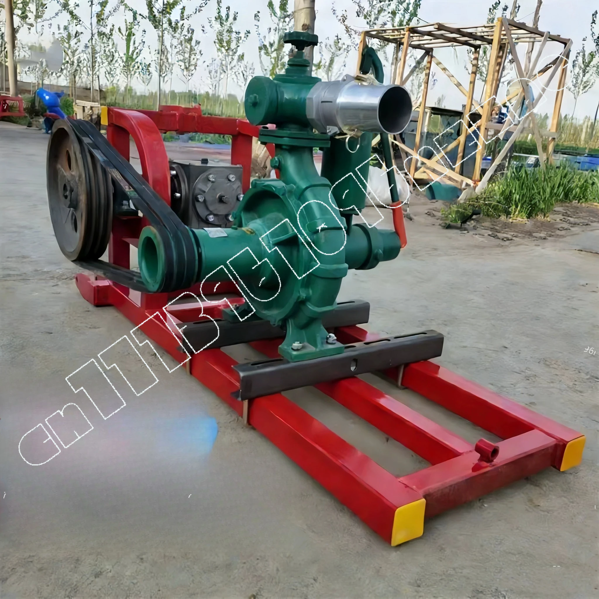 High Pressure Sprinkler Irrigation Pump Agricultural Booster High Power Swallow Centrifugal Pump Tractor Water Pump Diesel