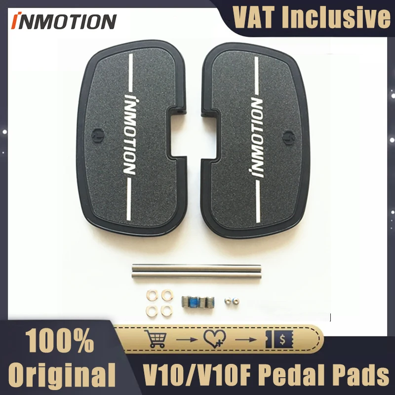 Original Metal Pedal Pads For INMOTION V10 V10F Unicycle Self Balance Skateboard Scooter INMOTION Parts Pedals  Accessories