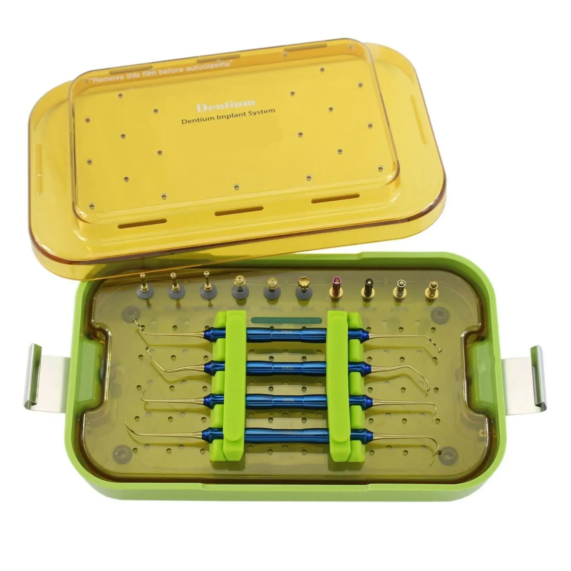Dentium Advanced Sinus Kit Dental Implant Drills Stoppers Sinus Lifting Elevation Hand Instruments Surgical Tools
