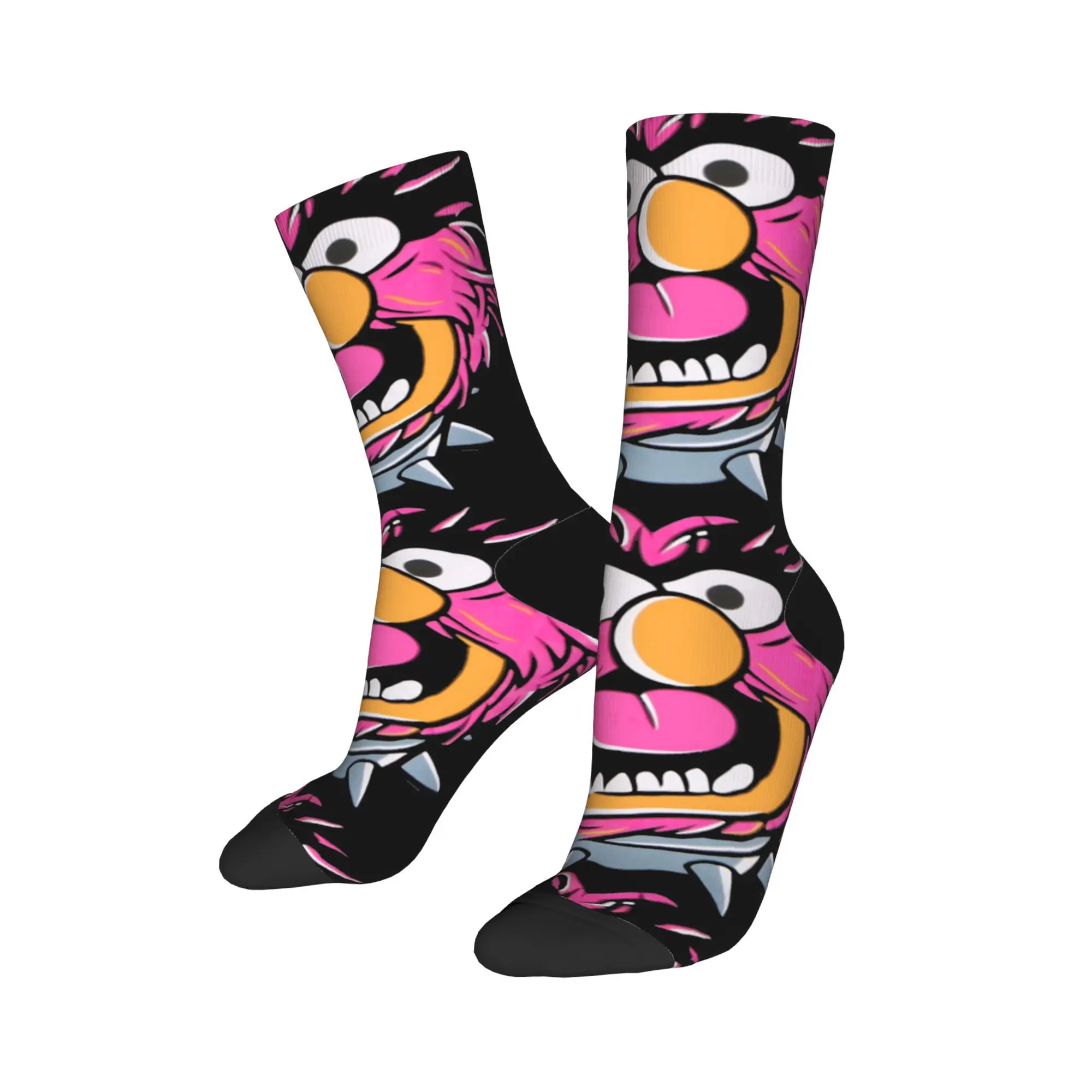 New Men's Socks Hip Hop The Cute Big Bird Muppets Show Sock Polyester  Sport Women's Socks Spring Summer Autumn Winter