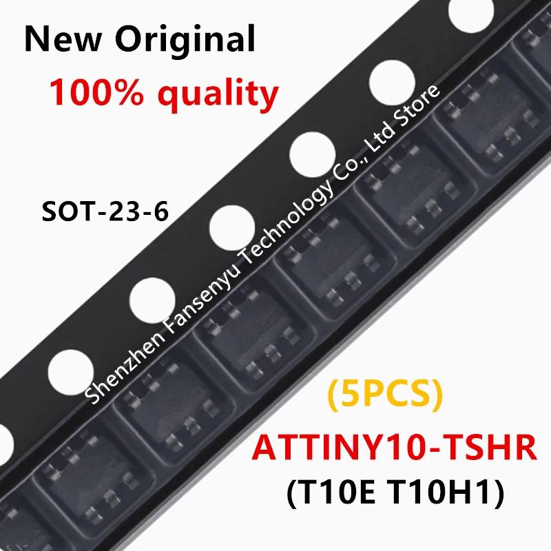 (5piece)100% New ATTINY10-TSHR ATTINY10 T10E T10H1 sot23-6 Chipset