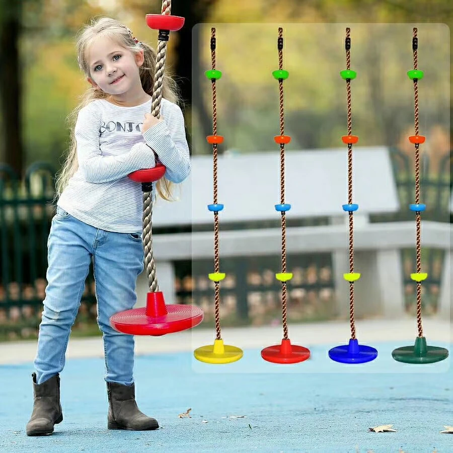 Kinderen Kinderen Tuin Schommels Speeltuin Achtertuin Outdoor Ringen Swing Games Grappig Klimtouw Schommel Schijf Klimuitrusting Speelgoed