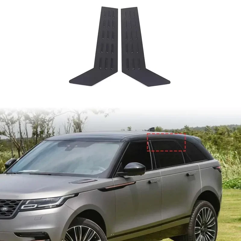 

For Land Rover Range Rover VELAR 2017-2024 Aluminum Car Rear Window Air Vents Ventilation Shutters Cover Trim Car Accessories