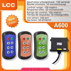 A600 6 Buttons Single Speed Car Tailgate Control Wireless Industrial Remote Control Switch 12v Lift Crane Control