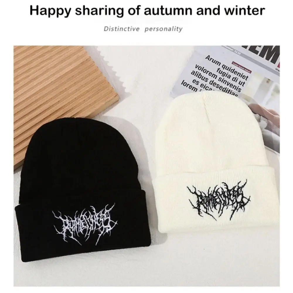 Hot Sale Casual Knitted Hat Keep Warm Windproof Pullover Hat Thickening Coldproof Cold Hat