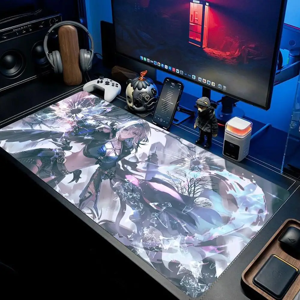 

Honkai Star Rail Castorice Mouse Pad large keyboard mouse desk pad non-slip rubber gaming mouse pad laptop mouse carpet