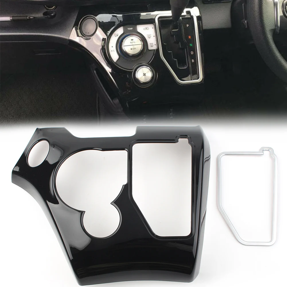 Interior Front Console Decorate Hard Plastic Cover Trim Decorative For Toyota 2016 2017 2018 Sienta RHD Only
