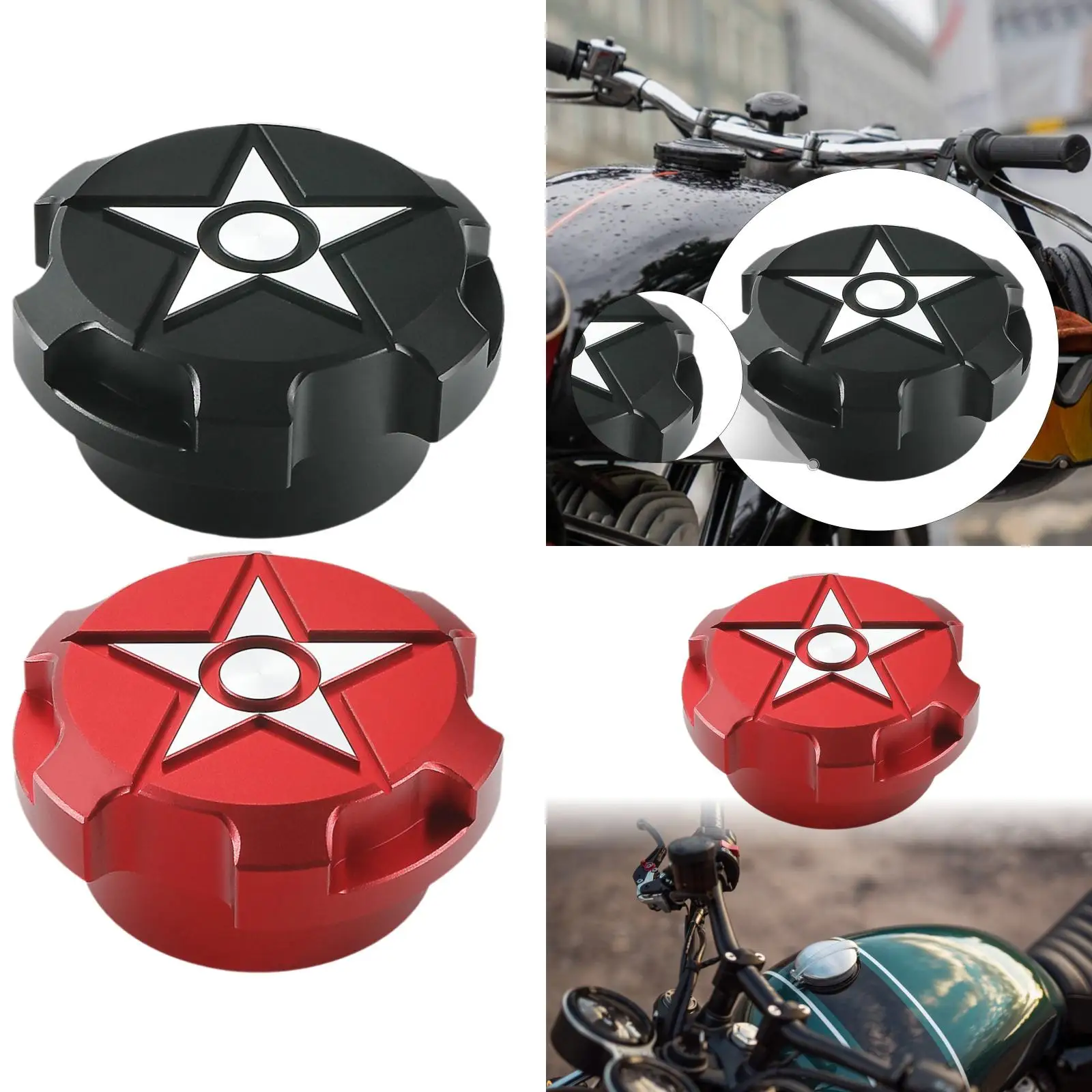 

Car Fuel Filler Cap Replacement Aluminum Cover for Polaris SL LE R S SLR Gt 2015 20